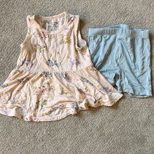 Angel Dear Pink and Blue Kids Matching Set